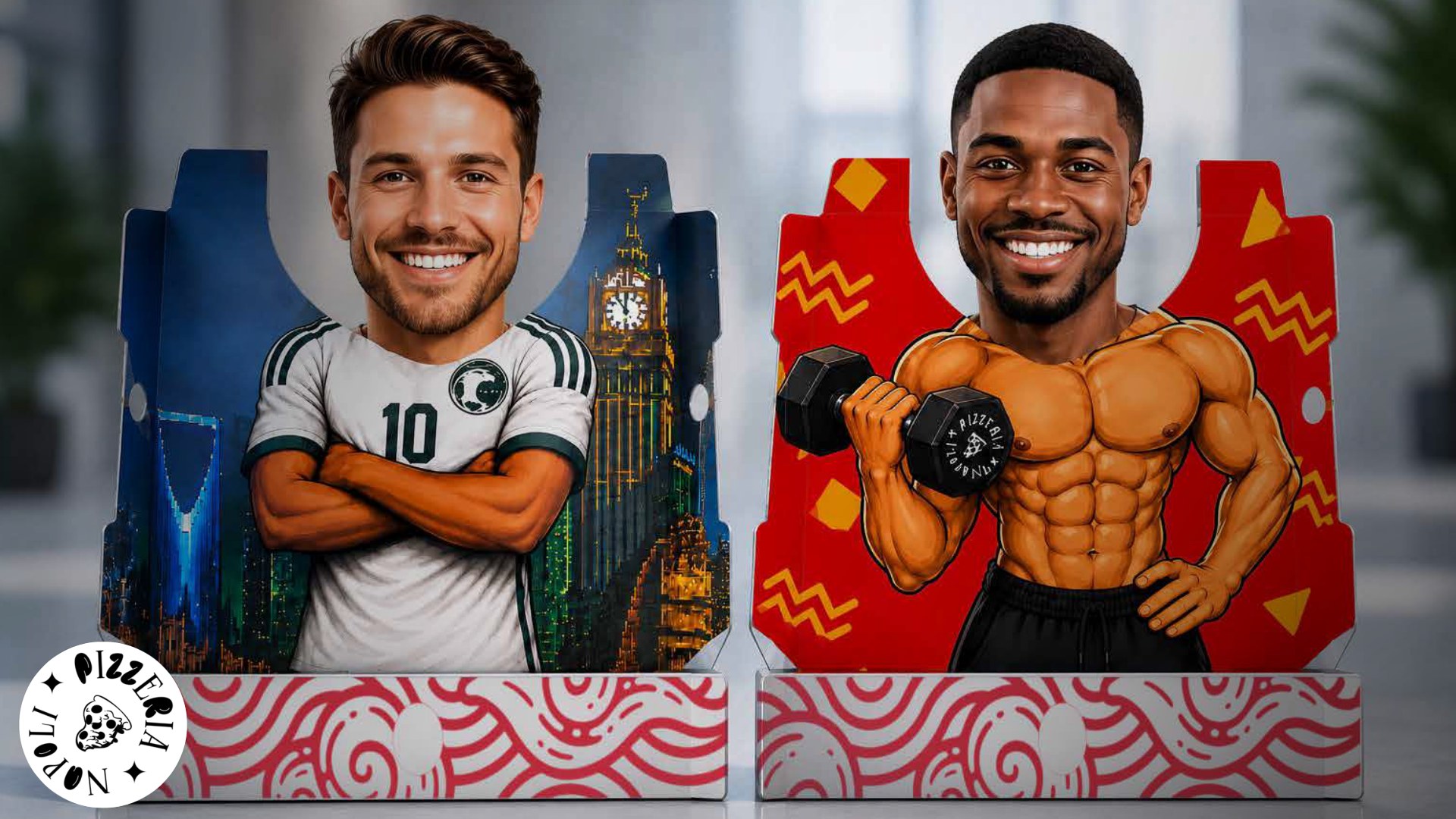 Sports fan photo activation artwork